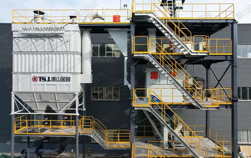 浙江干法制砂樓項(xiàng)目安裝飛快，馬上完工！