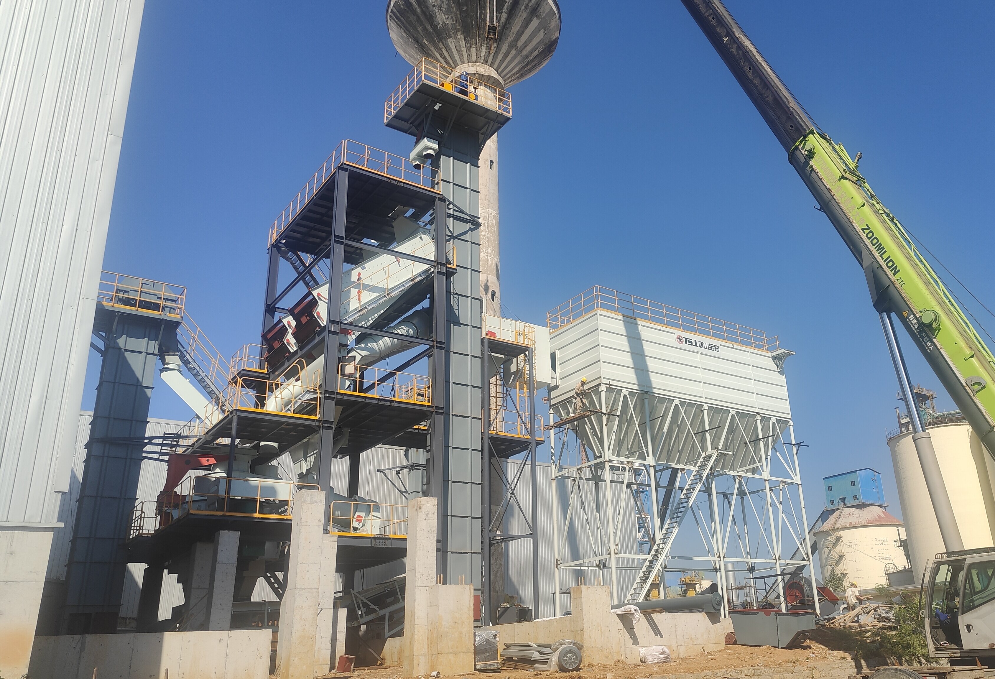 石粉制砂樓：讓石粉變廢為寶，破碎機制砂開啟新征程