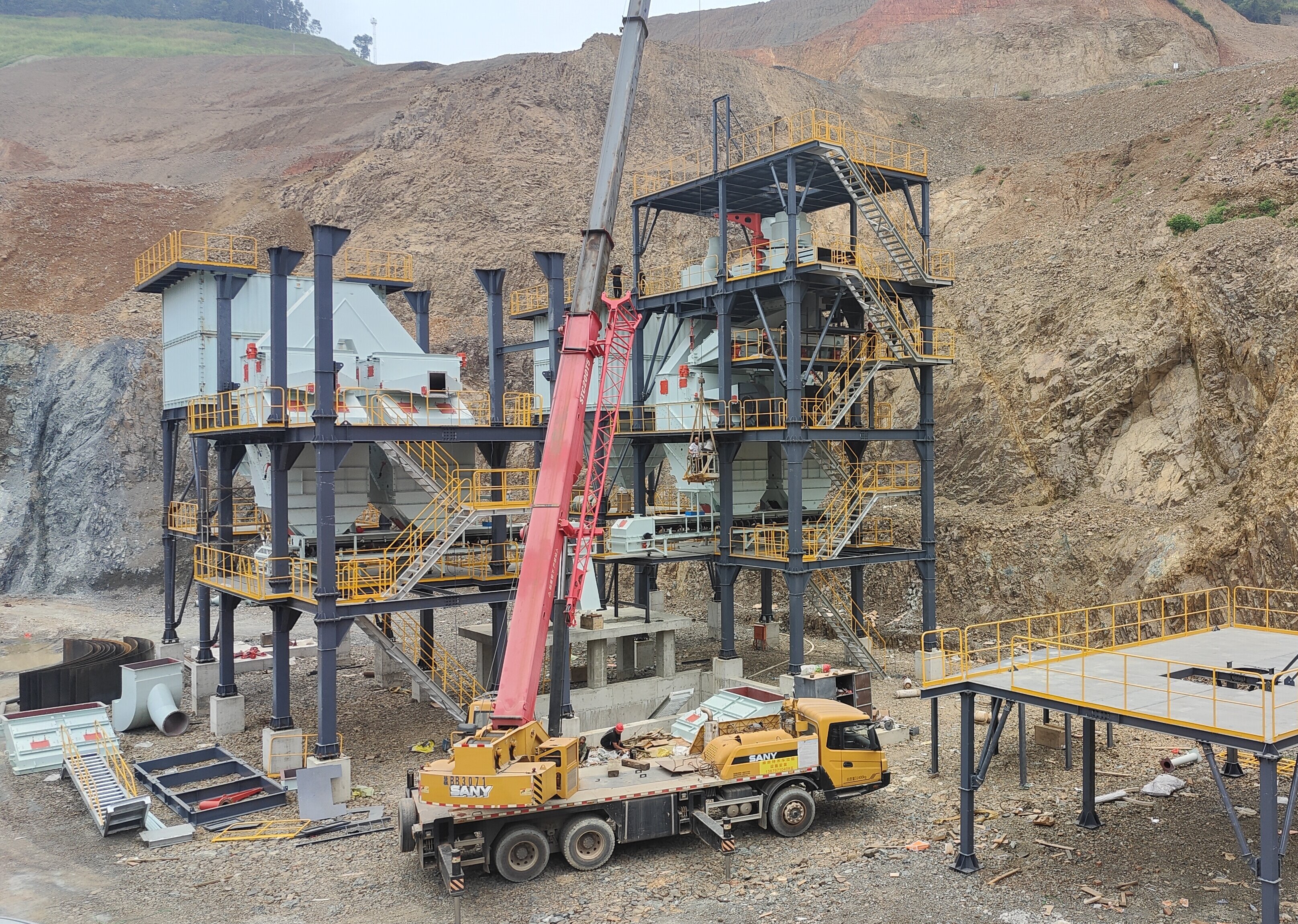 制砂樓綠色制砂，守護(hù)綠水青山